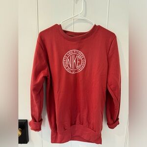 WORN 1X - NIKE circle logo Crewneck